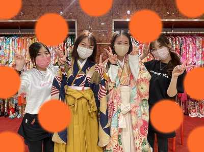 【TAKAZEN梅田本店】♡23日　オシャレお振袖＆袴姫ちゃん♡